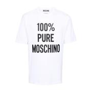 Moschino T-Shirts White, Herr