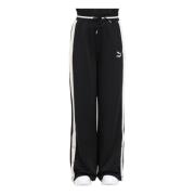 Puma Wide Trousers Black, Dam