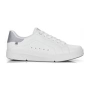 Rieker Vita Eleganta Lädersneakers White, Dam