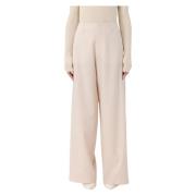 Philosophy di Lorenzo Serafini Wide Trousers Beige, Dam