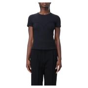 Blumarine T-Shirts Black, Dam