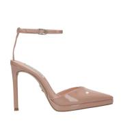 Steve Madden Lackläder Spänne Sandaler Pink, Dam