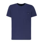 Fay T-Shirts Blue, Herr