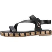 Tamaris Sommar Platta Sandaler Kvinnor Stilfull Black, Dam