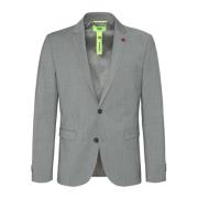 Cinque Stilig Slim-Fit Powerstretch 2-Knapp Blazer Gray, Herr