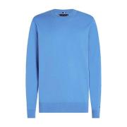 Tommy Hilfiger Round-neck Knitwear Blue, Herr