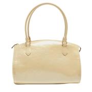 Louis Vuitton Vintage Pre-owned Laeder louis-vuitton-vskor Beige, Dam