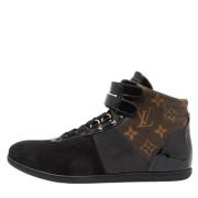 Louis Vuitton Vintage Pre-owned Belagd canvas sneakers Multicolor, Dam