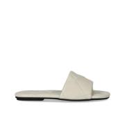 Emporio Armani Sliders Beige, Dam