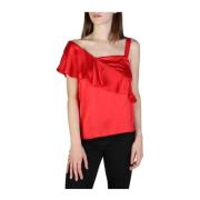 Armani Exchange Sleeveless Tops Red, Dam