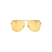 Balmain ‘Capitane’ solglasögon Yellow, Unisex