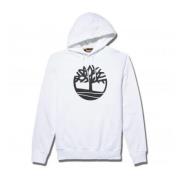 Timberland Herr Core Logo Hoodie White, Herr