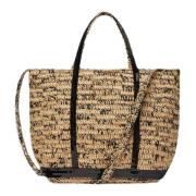 Vanessa Bruno Handgjord Raffia Tote Väska Multicolor, Unisex