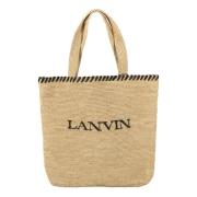 Lanvin Tote Bags Beige, Herr