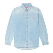 Diesel Skjorta i denim Blue, Herr