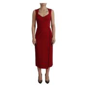 Dolce & Gabbana Midi Dresses Red, Dam