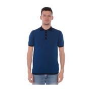 Trussardi Polo Shirts Blue, Herr