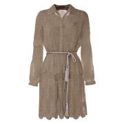 Kocca Shirt Dresses Beige, Dam