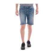 Daniele Alessandrini Casual Denim Shorts Blue, Herr