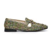 Fabi Mintgrön Moccasin Loafers Green, Dam