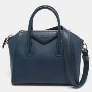 Givenchy Pre-owned Pre-owned Laeder handvskor Blue, Dam