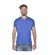 Emporio Armani Polo Shirts Blue, Herr