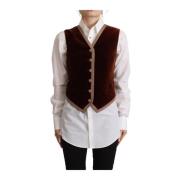 Dolce & Gabbana Vests Red, Dam