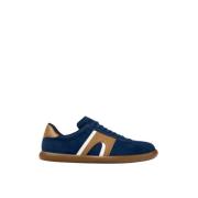 Camper Blå Casual Mocka Sneakers med Gummisula Blue, Herr