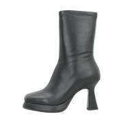 Noa Harmon Heeled Boots Black, Dam