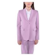 Max Mara Weekend Blazers Purple, Dam