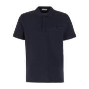 Valentino Garavani Polo Shirts Blue, Herr