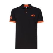 Sun68 Polo Shirts Black, Herr