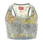 Diesel Sleeveless Tops Multicolor, Dam