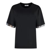 Paco Rabanne T-Shirts Black, Dam