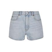 Alexander Wang Denim Shorts Blue, Dam