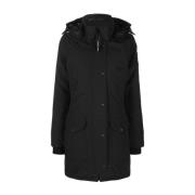 Canada Goose Svart Vadderad Dunjacka Black, Dam