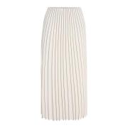 InWear Midi Skirts White, Dam