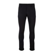 Dondup Slim-fit Trousers Black, Herr