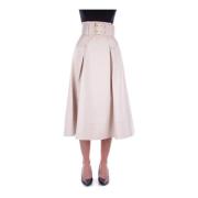 Elisabetta Franchi Skirts Beige, Dam