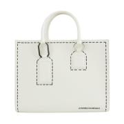 Emporio Armani Tote Bags White, Dam