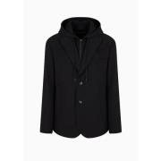 Emporio Armani Blazers Black, Herr