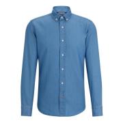 Hugo Boss Casual Shirts Blue, Herr