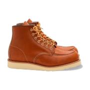 Red Wing Shoes Klassisk Moc Stil Oro Legacy Läder Brown, Herr