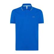 Sun68 Polo Shirts Blue, Herr