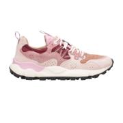 Flower Mountain Sneakers Pink, Dam