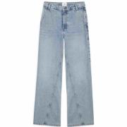 Anine Bing Wide Jeans Blue, Dam