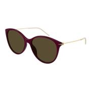 Gucci Cat-Eye Sunglasses Red, Dam