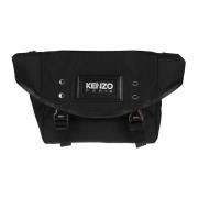 Kenzo Noir Messenger Väska Black, Herr