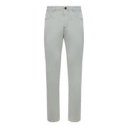 Boggi Milano Stretch bomullsjeans Green, Herr