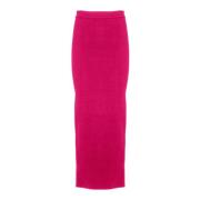 Laneus Maxi Skirts Pink, Dam
